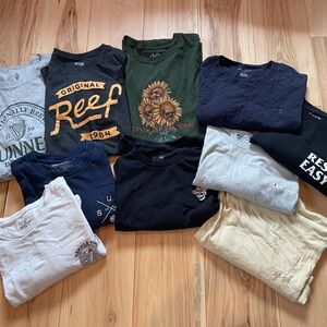 Bundle Of Ten Men’s Tees